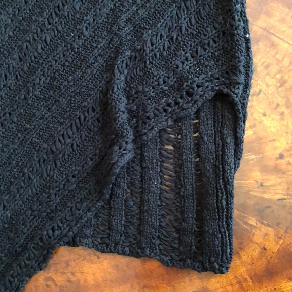 Kimberly Ovitz Black Knit A-Line Sweater - Picture 3 of 6